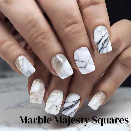 Marble Majesty Squares