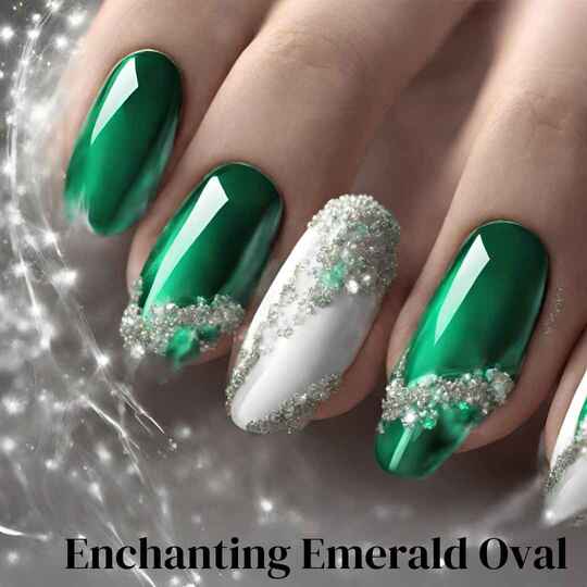 Enchanting Emerald Oval